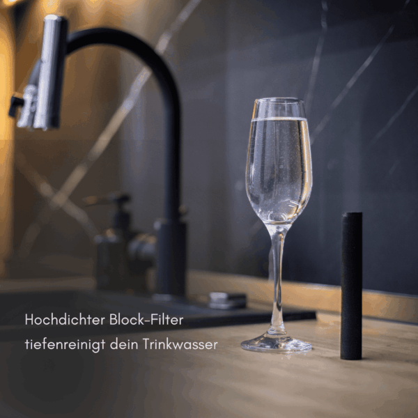 Hydrolife Wasserfilter mit Küchenbrause 1/2" - Starter-Set