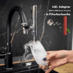 Hydrolife "Cascade" Wasserfilter für Wasserhahn – Starter Set