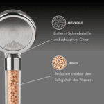 ZugSpitze Duschkopf Filter Brause - Starter-Set