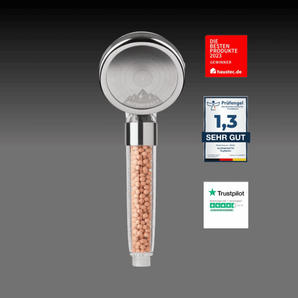 ZugSpitze Duschkopf Filter Brause - Starter-Set