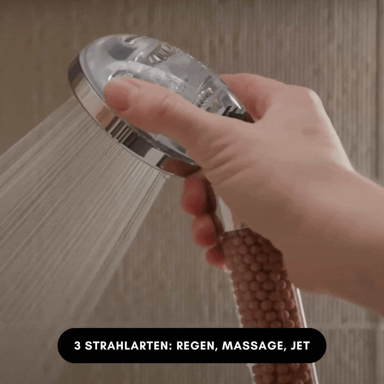 ZugSpitze Duschkopf Filter Brause - Starter-Set