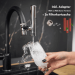 Hydrolife Cascade Wasserfilter für Armatur – Jahres Set