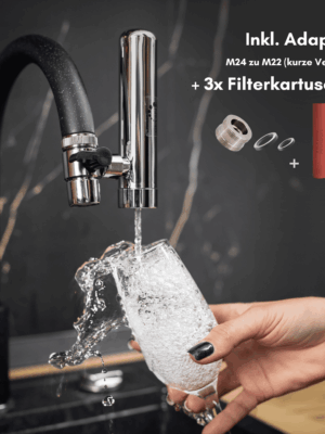 Hydrolife Cascade Wasserfilter für Armatur – Jahres Set