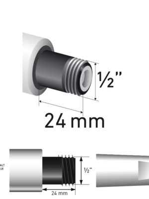 Küchenbrause KWC für Hydrolife Cascade