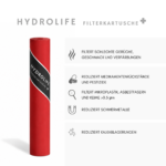 Hydrolife "Cascade" Wasserfilter für Wasserhahn – Starter Set
