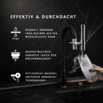 Reines Wasser vom Wasserhahn - Hydrolife "Cascade" Wasserfilter