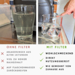 Reines Wasser vom Wasserhahn - Hydrolife "Cascade" Wasserfilter