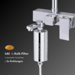 Hydrolife "Inline" Duschfilter - Starter-Set