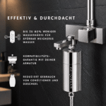 Weiches & Reines Duschwasser - Hydrolife "Inline" Duschfilter