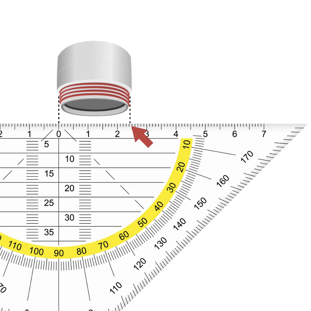 Gewindegrösse ermitteln