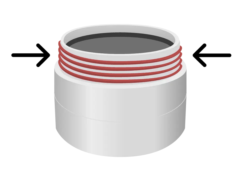 Perlator Aussengewinde